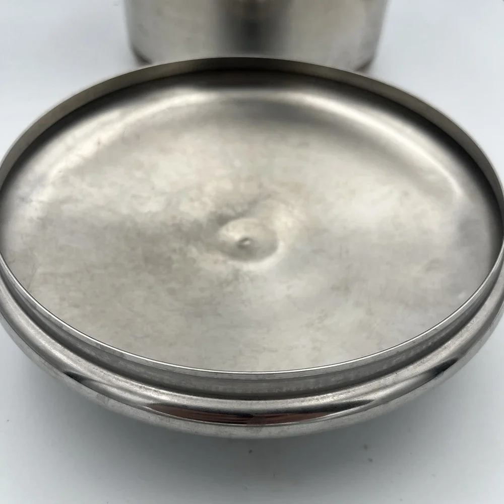 REVERE WARE 3 Qt Saucepan & Lid Copper Bottom Clinton ILL USA VINTAGE